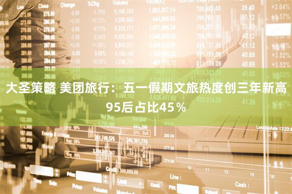 大圣策略 美团旅行：五一假期文旅热度创三年新高95后占比45％